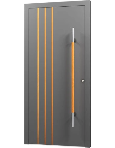Aluminium Tür Haustür Eingangstür - AN09