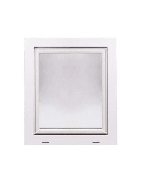 Kellerfenster Garagenfenster Stallfenster Kunststofffenster 600 x 700 mm - PREMIUM