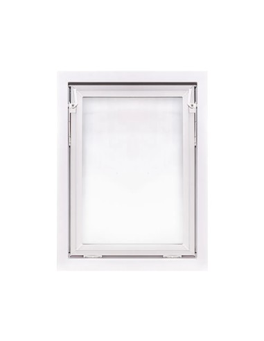 Kellerfenster Garagenfenster Stallfenster Kunststofffenster 600 x 800 mm - PREMIUM