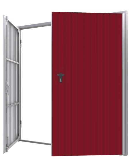 Drehtor Stahl Garagentor Zweiflügeltor Doppelflügeltor 200 x 250 cm