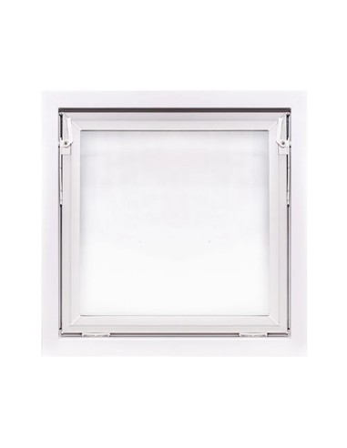 Kellerfenster Garagenfenster Stallfenster Kunststofffenster 700 x 700 mm - PREMIUM