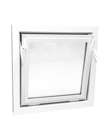 Kellerfenster Garagenfenster Stallfenster Kunststofffenster 800 x 500 mm - PREMIUM
