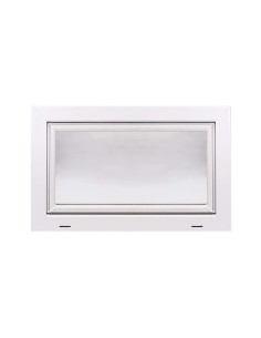 Kellerfenster Garagenfenster Stallfenster Kunststofffenster 800 x 500 mm - PREMIUM