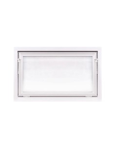 Kellerfenster Garagenfenster Stallfenster Kunststofffenster 800 x 500 mm - PREMIUM 2