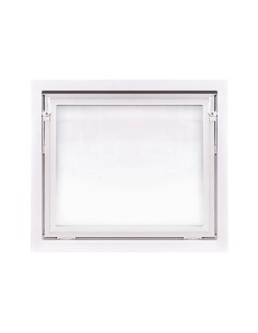 Kellerfenster Garagenfenster Stallfenster Kunststofffenster 800 x 700 mm - PREMIUM 2