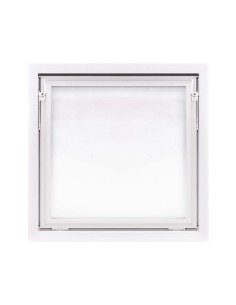 Kellerfenster Garagenfenster Stallfenster Kunststofffenster 800 x 800 mm - PREMIUM 2