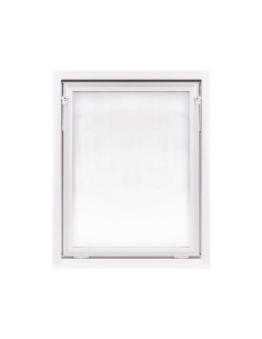 Kellerfenster Garagenfenster Stallfenster Kunststofffenster 800 x 1000 mm - PREMIUM 2