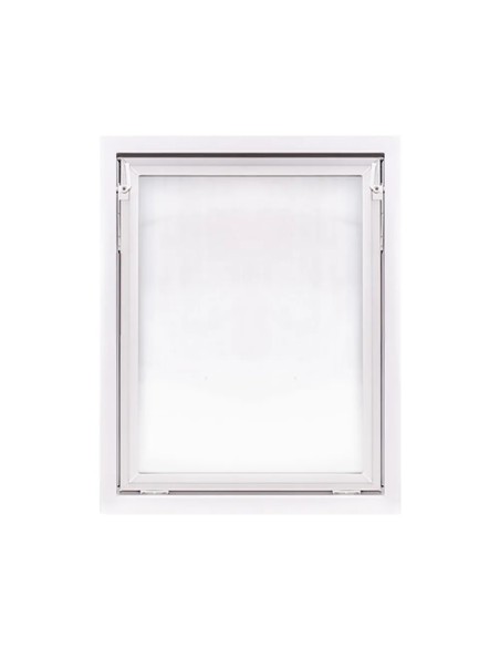 Kellerfenster Garagenfenster Stallfenster Kunststofffenster 800 x 1000 mm - PREMIUM