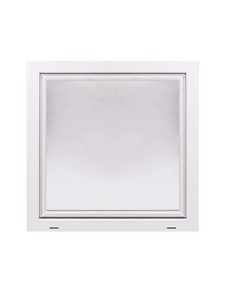 Kellerfenster Garagenfenster Stallfenster Kunststofffenster 900 x 900 mm - PREMIUM