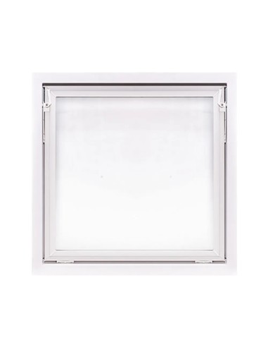 Kellerfenster Garagenfenster Stallfenster Kunststofffenster 900 x 900 mm - PREMIUM