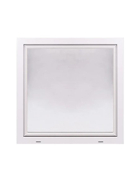 Kellerfenster Garagenfenster Stallfenster Kunststofffenster 1000 x 1000 mm - PREMIUM