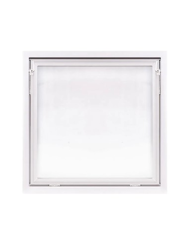 Kellerfenster Garagenfenster Stallfenster Kunststofffenster 1000 x 1000 mm - PREMIUM