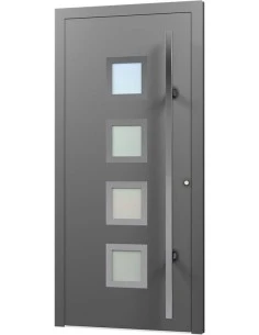 Aluminium Tür Haustür Eingangstür - AN39