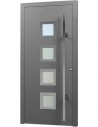 Aluminium Tür Haustür Eingangstür - AN39