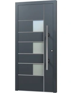 Aluminium Tür Haustür Eingangstür - AN41