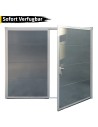 Aluminium Isolierung Garagentor mit Paneel 260 x 210 cm - Sofort verfügbar