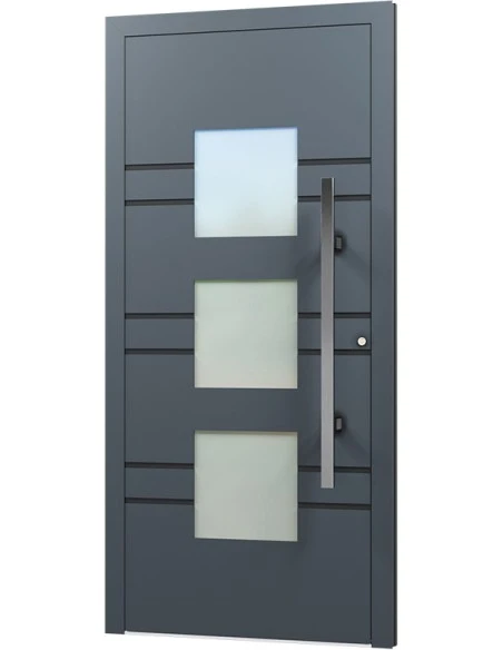 Aluminium Tür Haustür Eingangstür - AN43