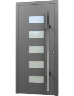 Aluminium Tür Haustür Eingangstür - AN49