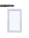 Kunststofffenster PVC 900 x 1450 mm Dreh/Kipp Weiß - Sofort verfügbar