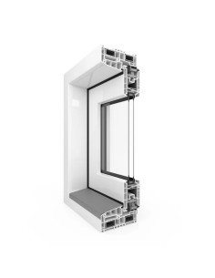 PVC Schiebetüren Smart-Slide 2700 x 2300 mm Terrassentür 2