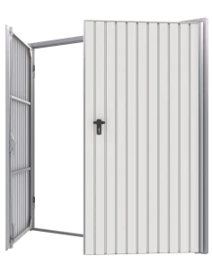 Drehtor Stahl Garagentor Zweiflügeltor Doppelflügeltor 350 x 300 cm