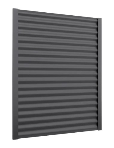 Carport Metall mit Seitenwand 4+0 Modern Garage 3 x 6 m