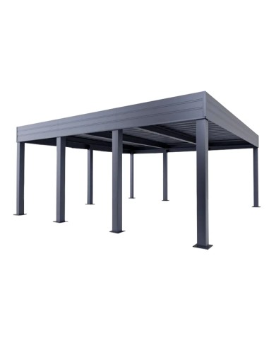 Carport Metall Modern Garage Doppel 6 x 6 m