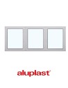 Kunststofffenster PVC 2950 x 1200 mm Dreh-Kipp | Dreh - Aluplast Ideal 4000
