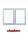 Kunststofffenster PVC 2065 x 1435 mm Dreh | Dreh-Kipp - Aluplast Ideal 4000