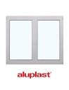Kunststofffenster PVC 1600 x 1350 mm Dreh | Dreh-Kipp - Aluplast Ideal 4000
