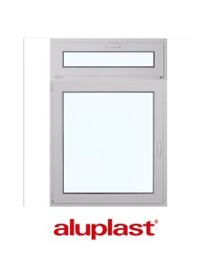 Kunststofffenster PVC 950 x 1400 mm Kipp | Dreh - Aluplast Ideal 4000