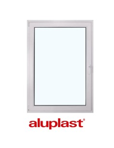 Kunststofffenster PVC 1000 x 1400 mm Dreh-Kipp - Aluplast Ideal 4000