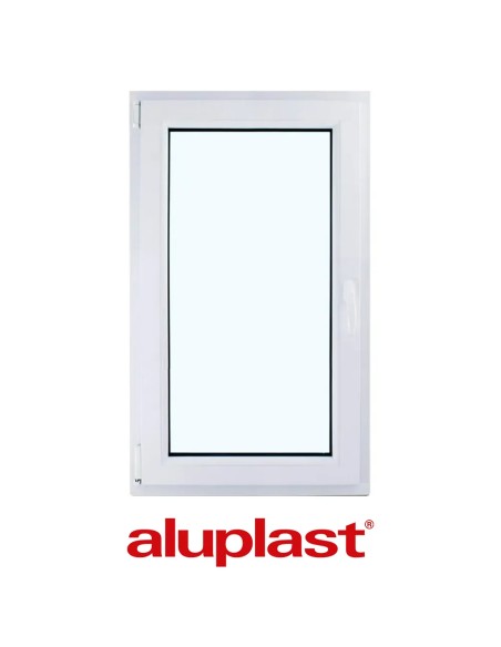 Kunststofffenster PVC 865 x 1435 mm Dreh-Kipp - Aluplast Ideal 4000