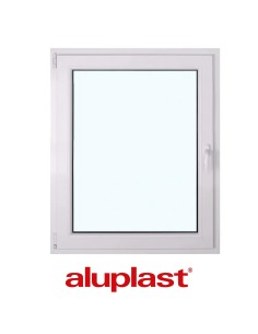 Kunststofffenster PVC 1000 x 1200 mm Dreh-Kipp - Aluplast Ideal 4000