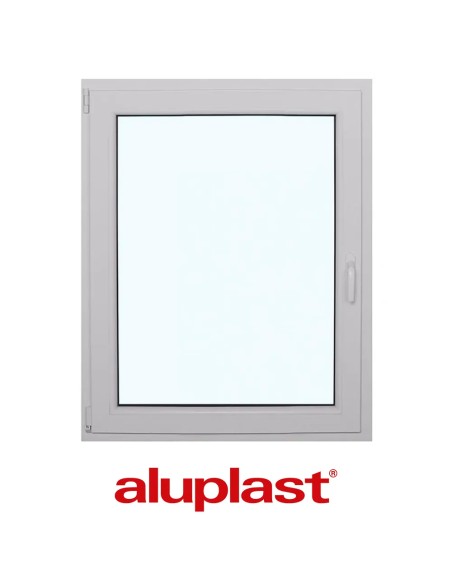 Kunststofffenster PVC 800 x 1000 mm Dreh-Kipp - Aluplast Ideal 4000