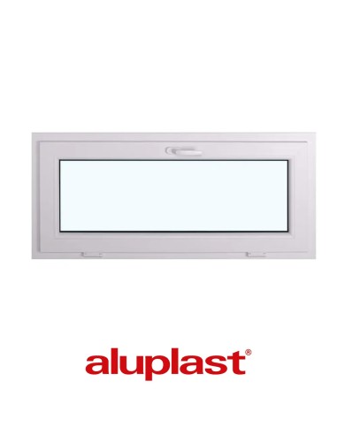 Kunststofffenster PVC 1465 x 535 mm Kipp - Aluplast Ideal 4000