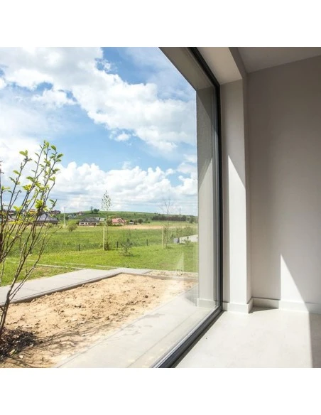 Kunststofffenster PVC 865 x 535 mm Kipp - Aluplast Ideal 4000