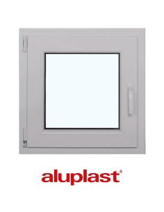Kunststofffenster PVC 550 x 550 mm Dreh-Kipp - Aluplast Ideal 4000