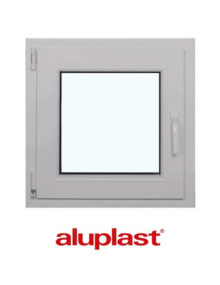 Kunststofffenster PVC 550 x 550 mm Dreh-Kipp - Aluplast Ideal 4000