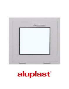 Kunststofffenster PVC 450 x 450 mm Kipp - Aluplast Ideal 4000