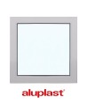 Kunststofffenster PVC 600 x 600 mm Festverglasung - Aluplast Ideal 4000
