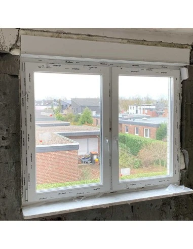 Kunststofffenster PVC 2065 x 1135 mm Dreh | Dreh-Kipp - Aluplast Ideal 4000