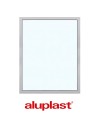Kunststofffenster PVC 1500 x 1900 mm Festverglasung - Aluplast Ideal 4000