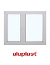 Kunststofffenster PVC 1850 x 1500 mm Dreh-Kipp | Dreh - Aluplast Ideal 7000