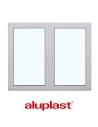 Kunststofffenster PVC 1765 x 1435 mm Dreh | Dreh-Kipp - Aluplast Ideal 7000
