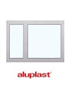 Kunststofffenster PVC 1700 x 1200 mm Dreh | Dreh-Kipp - Aluplast Ideal 7000