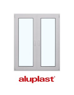 Kunststofffenster PVC 1165 x 1435 mm Dreh | Dreh-Kipp - Aluplast Ideal 7000
