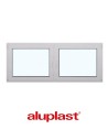Kunststofffenster PVC 1950 x 800 mm Dreh-Kipp | Dreh - Aluplast Ideal 7000