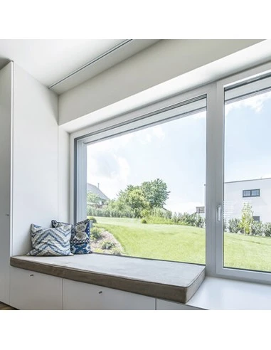 Kunststofffenster PVC 950 x 1600 mm Dreh-Kipp - Aluplast Ideal 7000