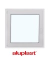 Kunststofffenster PVC 1000 x 1000 mm Dreh-Kipp - Aluplast Ideal 7000